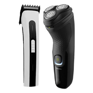 2 in 1 Combo Offer, AK Nova Trimmer with Shaver