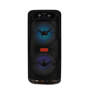 GTS Portable Bt Wireless Party Speaker With Led Light Dual 6.5 Inch , TWS Outdoor Party Box FM Mp3 Music Player- GTS1620