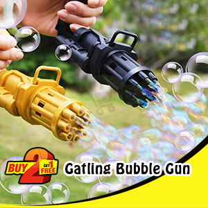 Gatlin Bubble Gun, Buy 2 Get 1, GBG