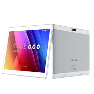 Tablet 10.1 Inch S COLOR U100 , Android, 64GB, 4GB RAM, 4G, Wi-Fi, Quad-Core 2.0 GHz, Dual Sim, Dual Camera-U100