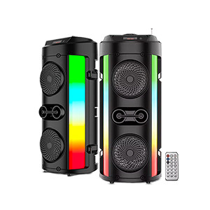 Portable MINI Rechargeable Bluetooth Speaker ZQS-4253 Dual 4-Inch Speaker