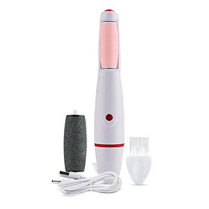 Find Back Rechargeable Callus Remover for Feet with 2 Heads, Portable Callus and Dead Skin Remover Foot Callus Shaver Electric Pedicure Device, Foot Scrubber and Feet care Machine