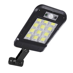 Solar Powered Led Wall Light Outdoor 160 COB Motion Sensor Waterproof IP65 Lighting for Garden Yard,144COB