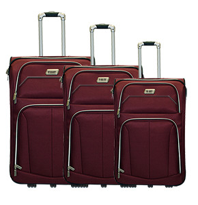 3 Pieces High Quality Travel Luggage Suitcase Trolley Set, Trolley Bag, Carry On Hand Cabin Luggage Bag,  Lightweight Travel Bags - TRBG3